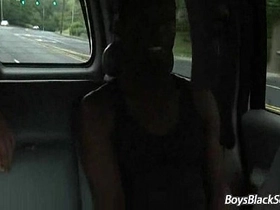 Blacks on boys - bareback gay interracial hardcore fucking 18