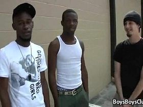 Blacks onboys - interracial hardcore nasty fucking gay sex 01