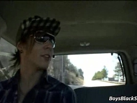 Interracial bareback gay hardcore porn 09