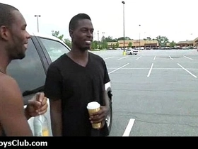 Blacks on boys - interracial hardcore gay action 12