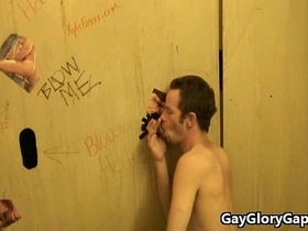 Black masseur makes straight guy cum 25