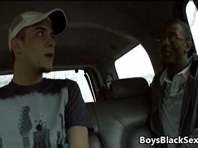 Blacks on boys - bareback black guy fuck white twink gay boy 10