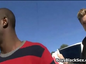 Blacks on boys - gay hardcore interracial porn 13